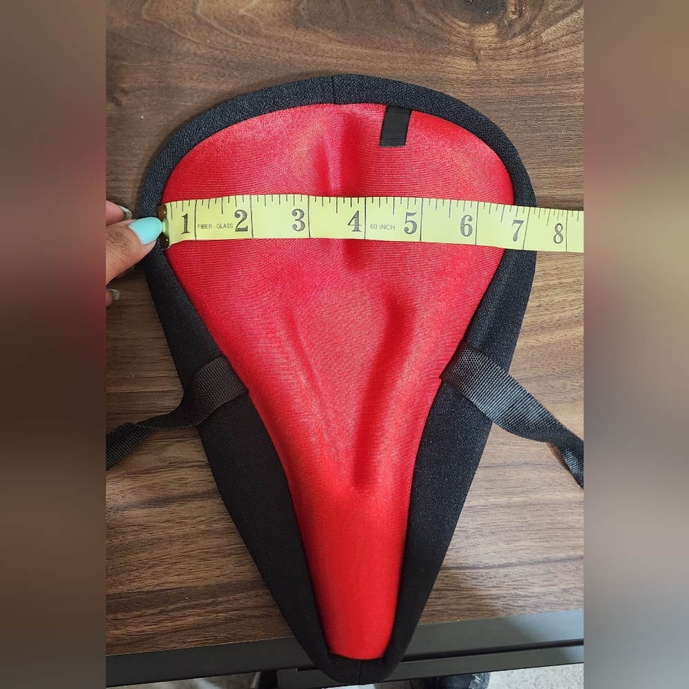 Gel padded bike cushion